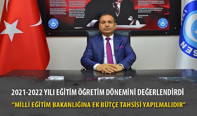 BAŞKAN DEMİRCİ 2021-2022 YILI EĞİTİM ÖĞRETİM DÖNEMİNİ DEĞERLENDİRDİ