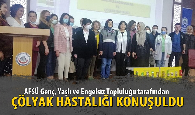 ÇÖLYAK HASTALIĞI KONUŞULDU