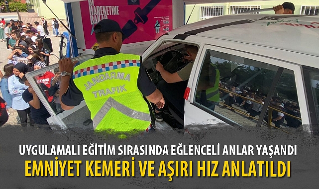 EMNİYET KEMERİ VE AŞIRI HIZ ANLATILDI