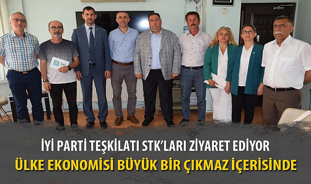 İYİ PARTİ TEŞKİLATI STK'LARI ZİYARET EDİYOR