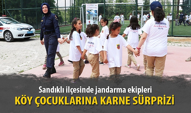 JANDARMADAN KÖY ÇOCUKLARINA KARNE SÜRPRİZİ