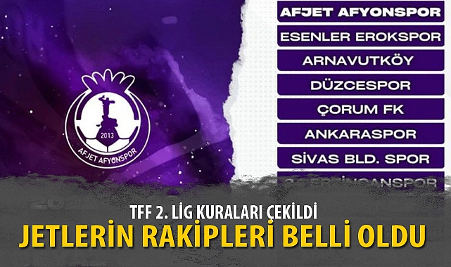 JETLERİN RAKİPLERİ BELLİ OLDU