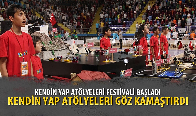 KENDİN YAP ATÖLYELERİ GÖZ KAMAŞTIRDI