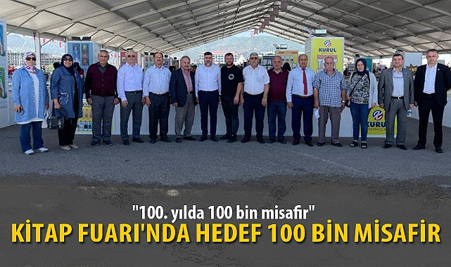 KİTAP FUARI'NDA HEDEF 10 BİN MİSAFİR