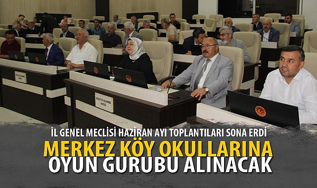 MERKEZ KÖY OKULLARINA OYUN GURUBU ALINACAK
