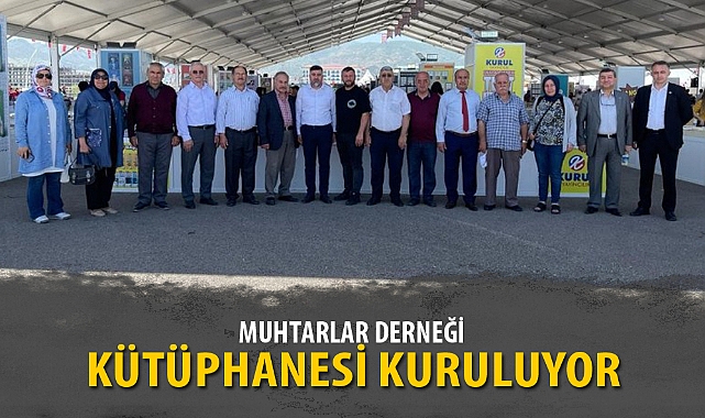 MUHTARLAR KÜTÜPHANESİ KURULUYOR