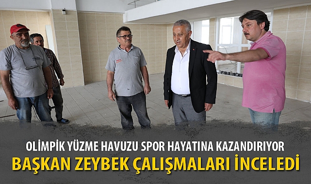 OLİMPİK YÜZME HAVUZU SPOR HAYATINA KAZANDIRIYOR