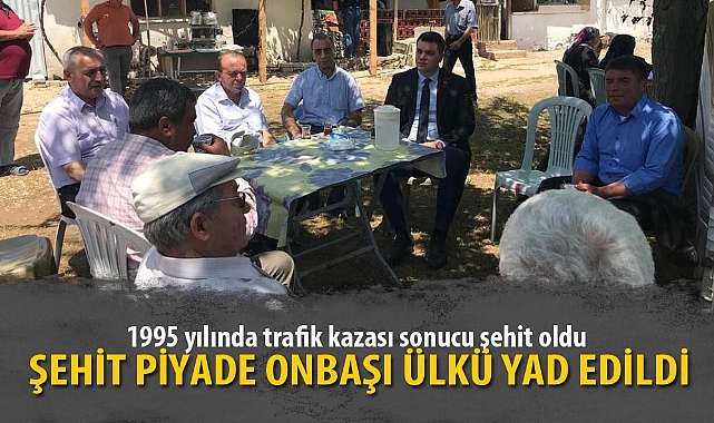 ŞEHİT PİYADE ONBAŞI ÜLKÜ YAD EDİLDİ