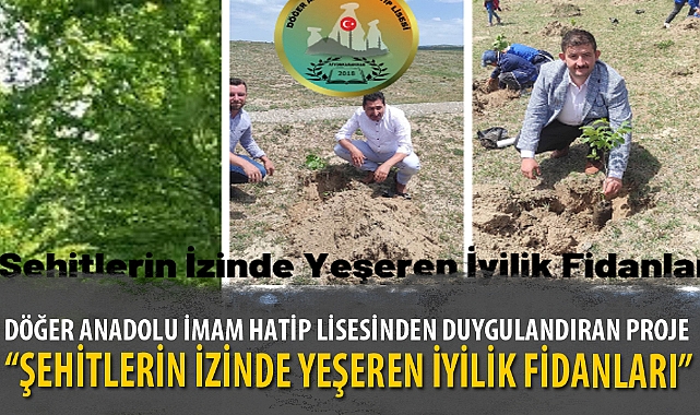“ŞEHİTLERİN İZİNDE YEŞEREN İYİLİK FİDANLARI”