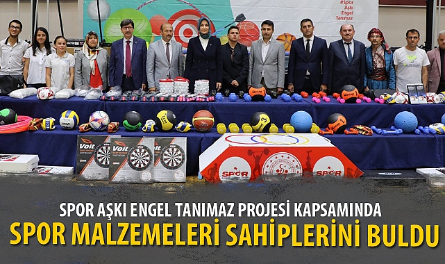 SPOR MALZEMELERİ SAHİPLERİNİ BULDU