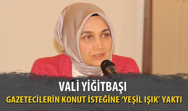 VALİ YİĞİTBAŞI GAZETECİLERİN KONUT İSTEĞİNE ‘YEŞİL IŞIK’ YAKTI