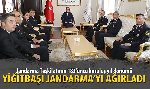 YİĞİTBAŞI JANDARMA'YI AĞIRLADI