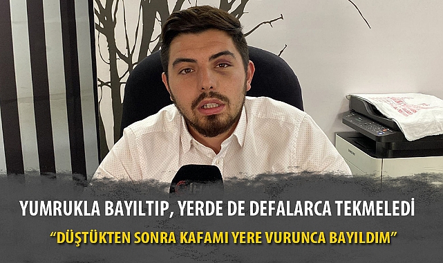 YUMRUKLA BAYILTIP, YERDE DE DEFALARCA TEKMELEDİ 