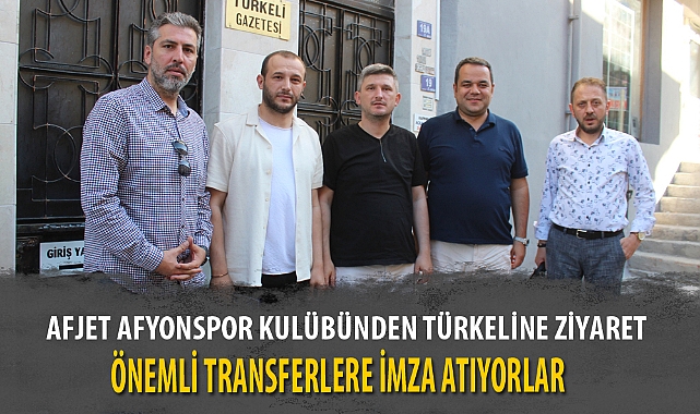 AFJET AFYONSPOR KULÜBÜNDEN TÜRKELİ'YE ZİYARET