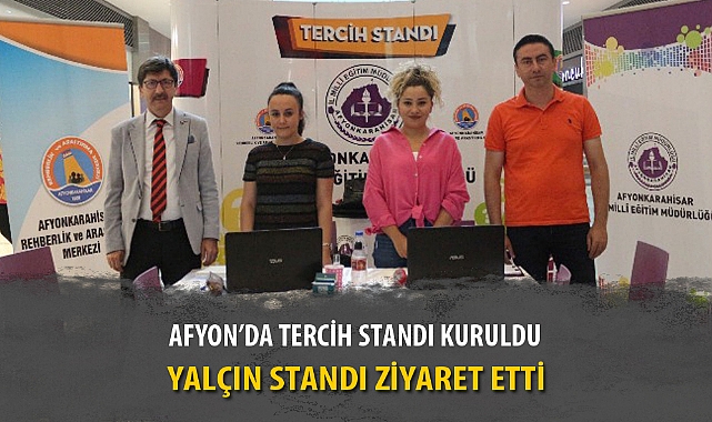 AFYON’DA TERCİH STANDI KURULDU