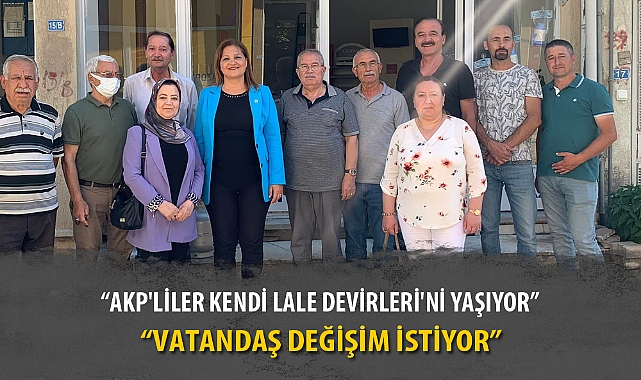 “AKP'LİLER KENDİ LALE DEVİRLERİ'Nİ YAŞIYOR”