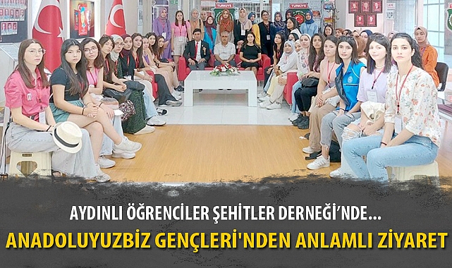 ANADOLUYUZBİZ GENÇLERİ'NDEN ANLAMLI ZİYARET