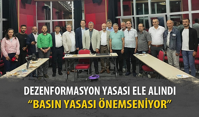 DEZENFORMASYON YASASI ELE ALINDI