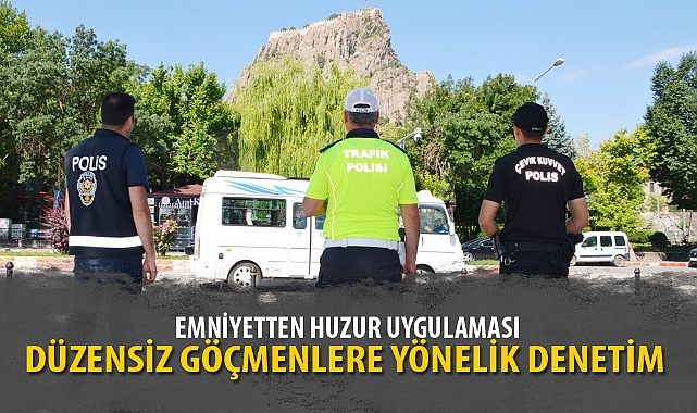 DÜZENSİZ GÖÇMENLERE YÖNELİK DENETİM