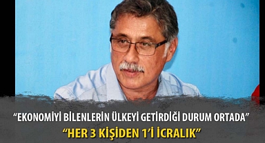 “EKONOMİYİ BİLENLERİN ÜLKEYİ GETİRDİĞİ DURUM ORTADA”