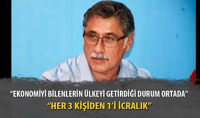 “EKONOMİYİ BİLENLERİN ÜLKEYİ GETİRDİĞİ DURUM ORTADA”