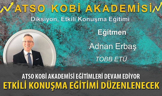 ETKİLİ KONUŞMA EĞİTİMİ DÜZENLENECEK