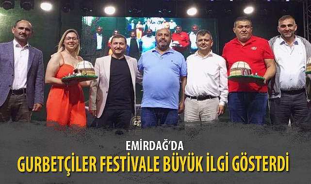 GURBETÇİLER FESTİVALE BÜYÜK İLGİ GÖSTERDİ