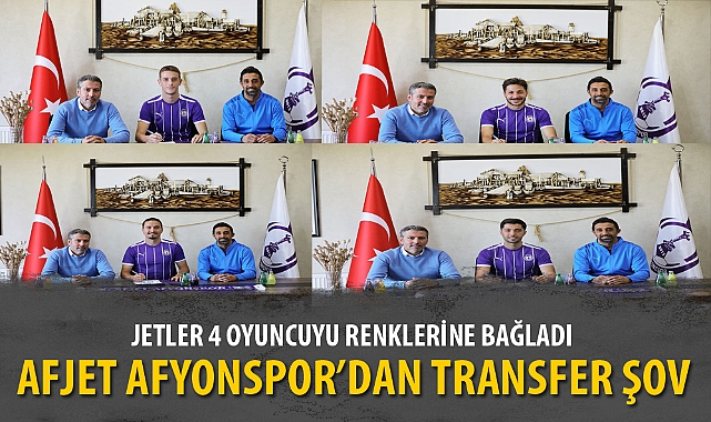 JETLER 4 OYUNCUYU RENKLERİNE BAĞLADI