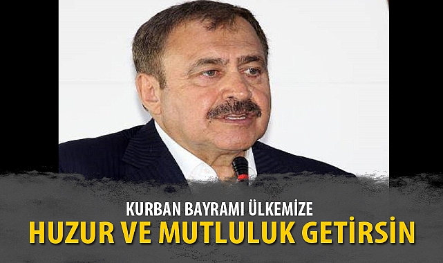 KURBAN BAYRAMI ÜLKEMİZE HUZUR VE MUTLULUK GETİRSİN
