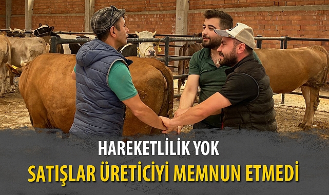 SATIŞLAR ÜRETİCİYİ MEMNUN ETMEDİ