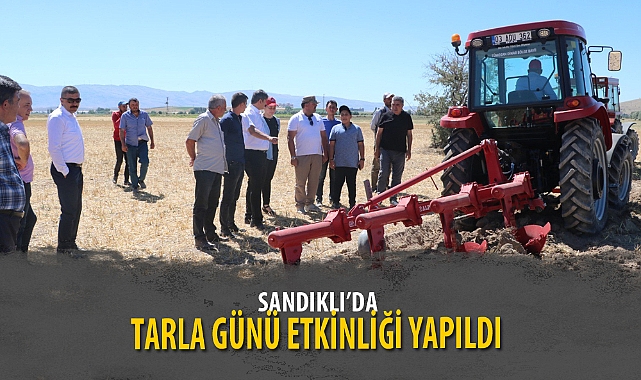 TARLA GÜNÜ ETKİNLİĞİ YAPILDI