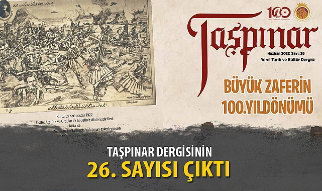 TAŞPINAR DERGİSİNİN 26. SAYISI ÇIKTI
