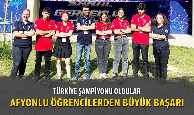 TÜRKİYE ŞAMPİYONU OLDULAR