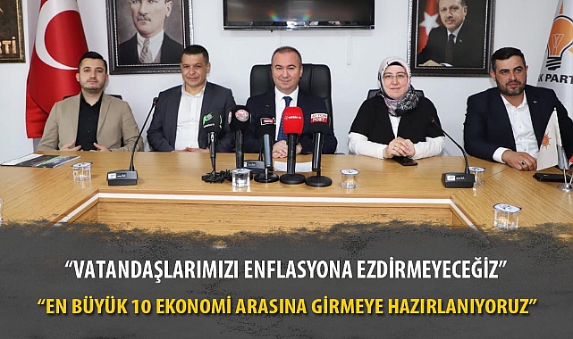 "VATANDAŞLARIMIZI ENFLASYONA EZDİRMEYECEĞİZ"