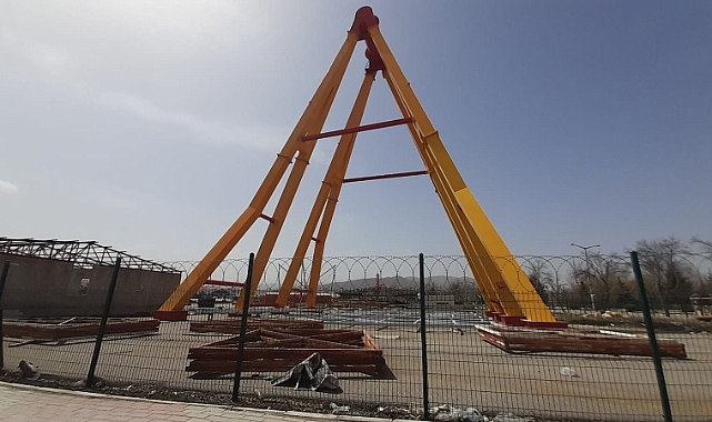 YILLARDIR KULLANILMAYAN LUNAPARK HURDAYA DÖNÜŞTÜ