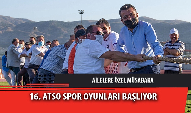 16. ATSO SPOR OYUNLARI BAŞLIYOR