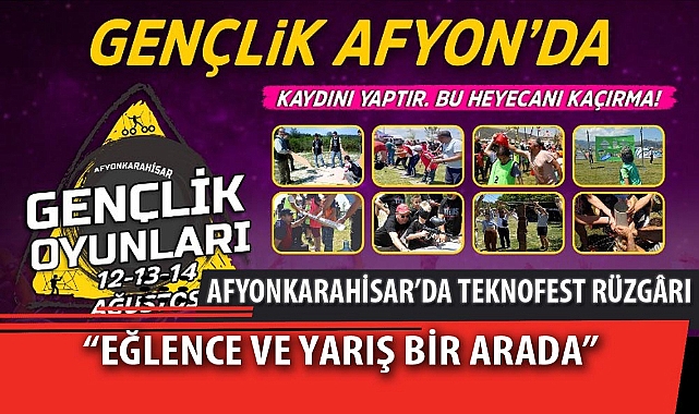 AFYONKARAHİSAR’DA TEKNOFEST RÜZGÂRI