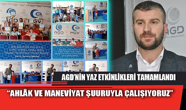 AGD’NİN YAZ ETKİNLİKLERİ TAMAMLANDI