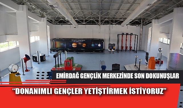 “DONANIMLI GENÇLER YETİŞTİRMEK İSTİYORUZ”