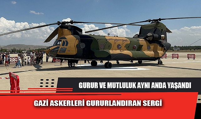 GAZİ ASKERLERİ GURURLANDIRAN SERGİ