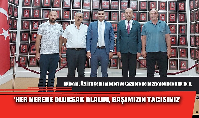 ‘HER NEREDE OLURSAK OLALIM, BAŞIMIZIN TACISINIZ’