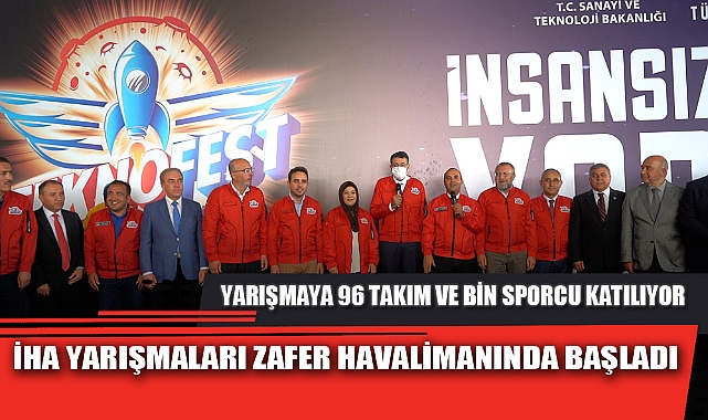 İHA YARIŞMALARI ZAFER HAVALİMANINDA BAŞLADI