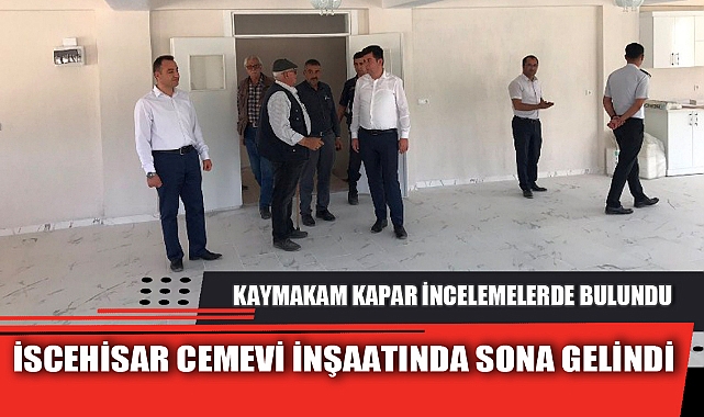 İSCEHİSAR CEMEVİ İNŞAATINDA SONA GELİNDİ