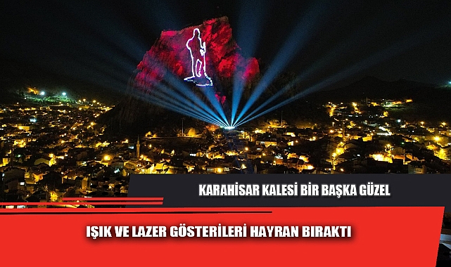 IŞIK VE LAZER GÖSTERİLERİ HAYRAN BIRAKTI