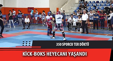 KİCK-BOKS HEYECANI YAŞANDI