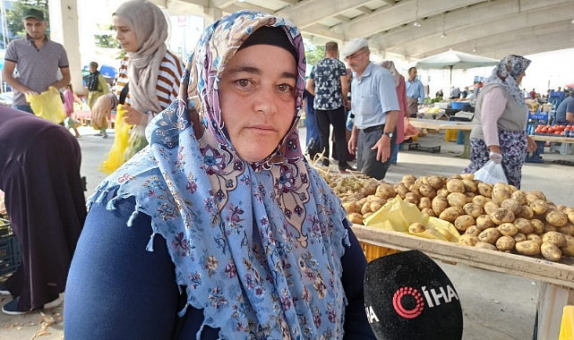 PAZARDA PATATES SATARAK KAZANDIĞI 300 BİN TL'LİK ALTINLARINI ÇALDILAR
