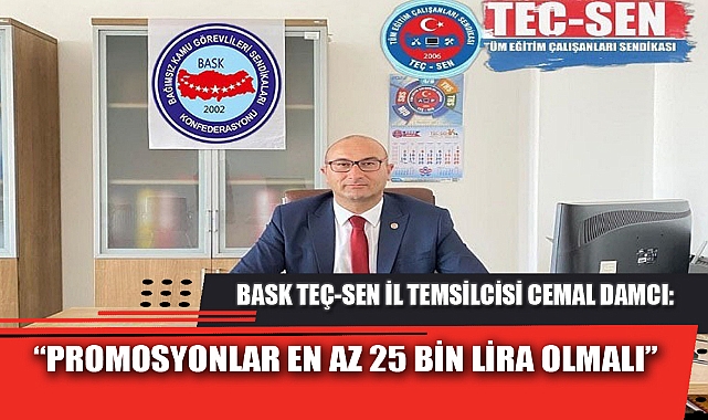 PROMOSYONLAR EN AZ 25 BİN LİRA OLMALI