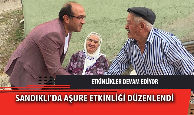 SANDIKLI'DA AŞURE ETKİNLİĞİ DÜZENLENDİ