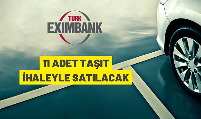 11 ADET TAŞIT İHALE İLE SATILACAK