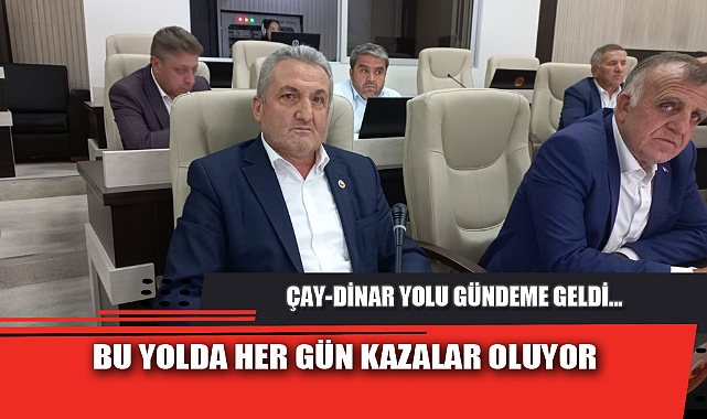 "BU YOLDA HER GÜN KAZALAR OLUYOR"
